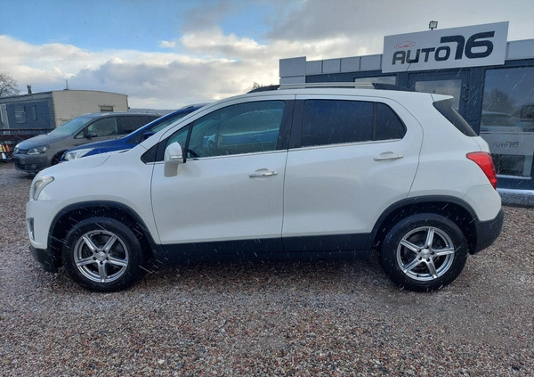 Chevrolet Trax cena 35900 przebieg: 219000, rok produkcji 2013 z Lębork małe 781